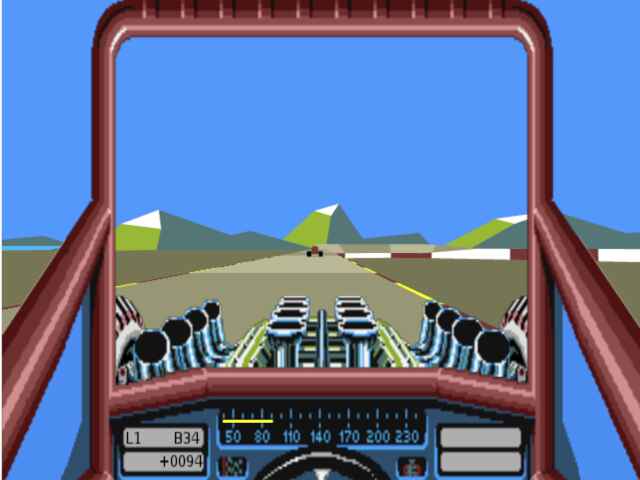 Stunt Car Racing Gameplay - Retro Handhelds Stunt Car Racing Gameplay