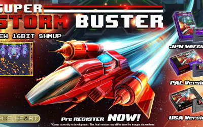 Super Storm Buster Wants to Send the SNES To Bullet Hell
