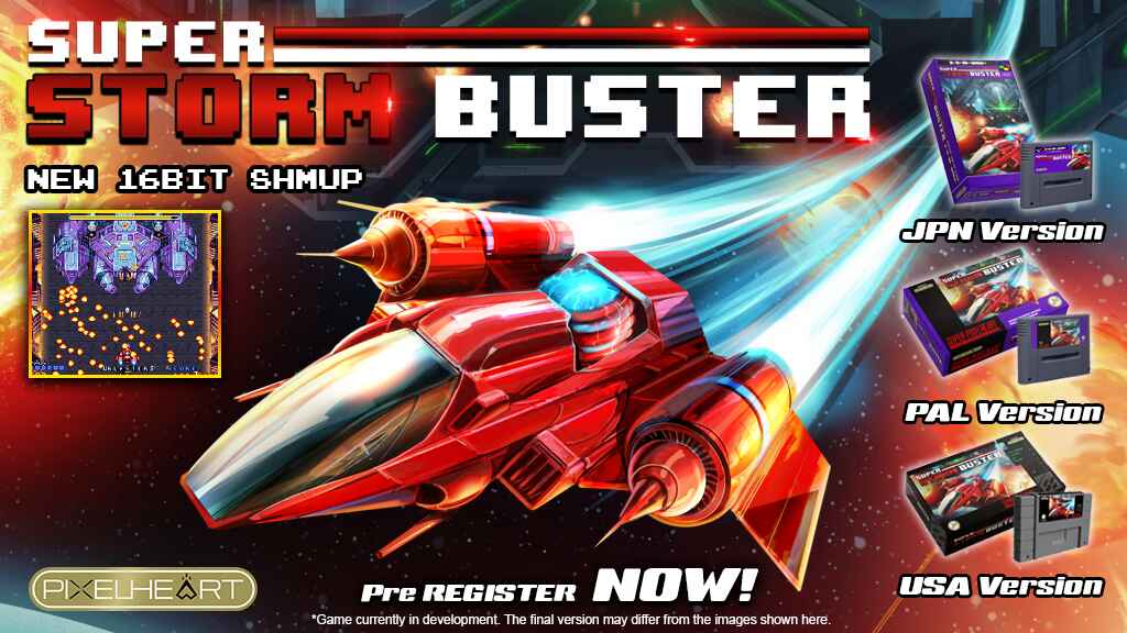 Super Storm Buster Promo Banner