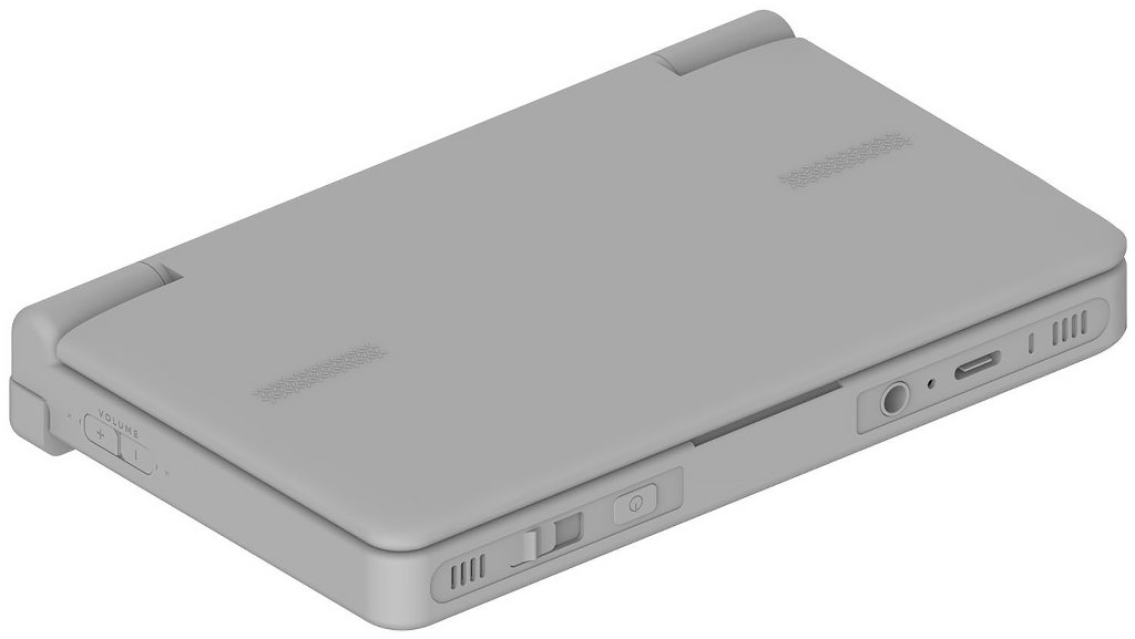 TrimUI Flap X1 CAD Render - 4