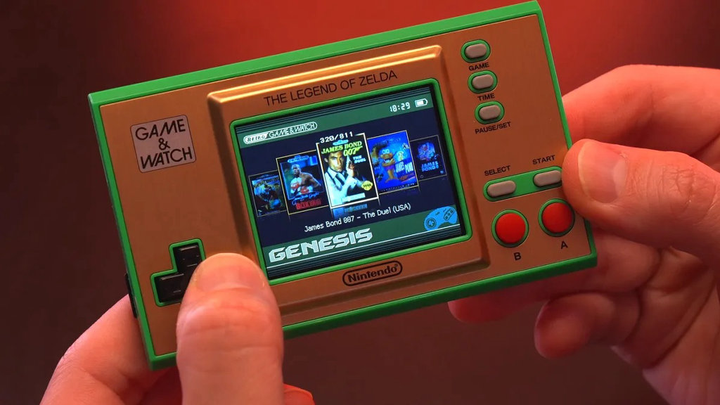 Zelda Game and Watch Banner