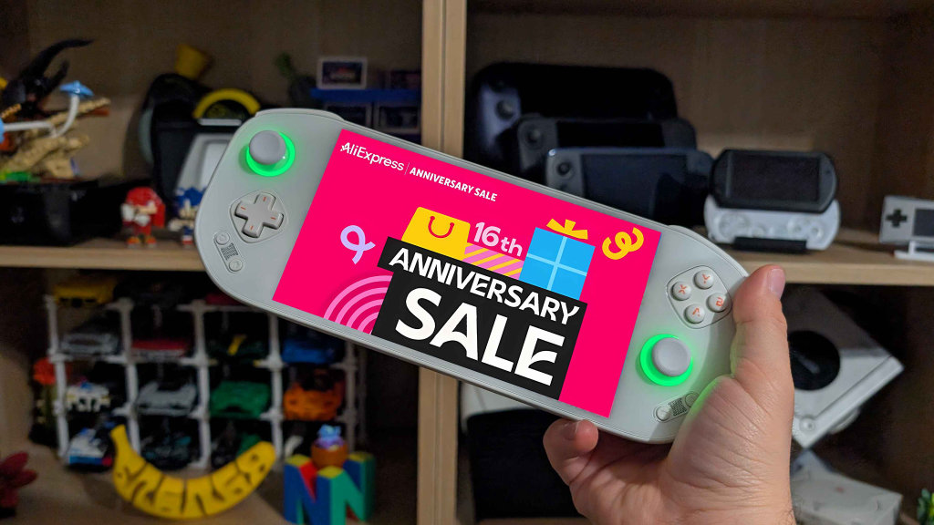 AliExpress Anniversary Sale - March 2026 - MANGMI Pocket Max | Retro Handhelds AliExpress Anniversary Sale - March 2026 - MANGMI Pocket Max