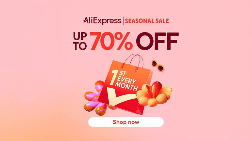 AliExpress March 2026 Choice Day Seasonal Sale