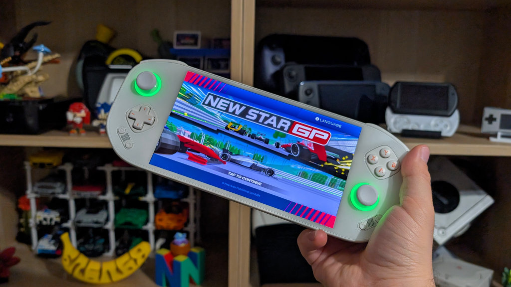 New Star GP on MANGMI Pocket Max