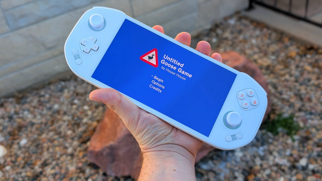 Untitled Goose Game on MANGMI Pocket Max