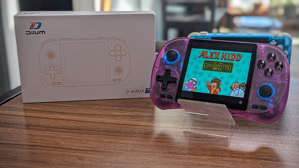 Diium_D-40MAX_Alex_Kidd_Menu | Retro Handhelds Diium_D-40MAX_Alex_Kidd_Menu