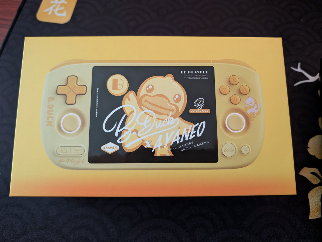 PXL_20260327_154242239jpg | Retro Handhelds AYANEO Pocket Air Mini B. Duck Box Front