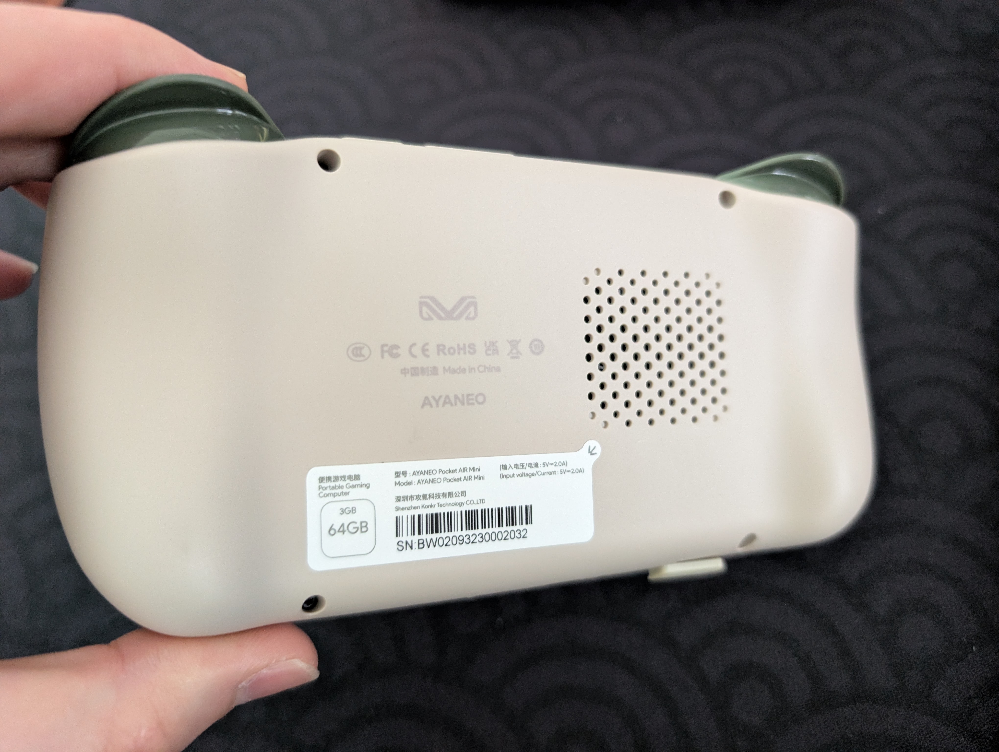 PXL_20260327_165400842jpg | Retro Handhelds AYANEO Pocket Air Mini Standard Ergo