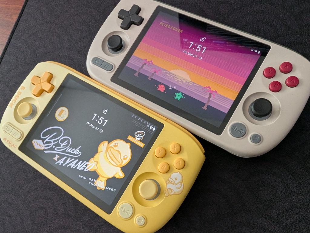 PXL_20260327_185153560jpg | Retro Handhelds AYANEO Pocket Air Mini Standard and B. Duck