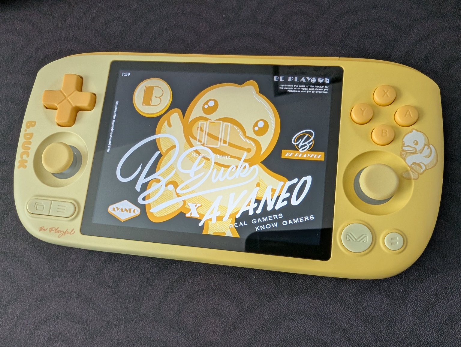 PXL_20260327_185959970jpg | Retro Handhelds AYANEO Pocket Air Mini B. Duck