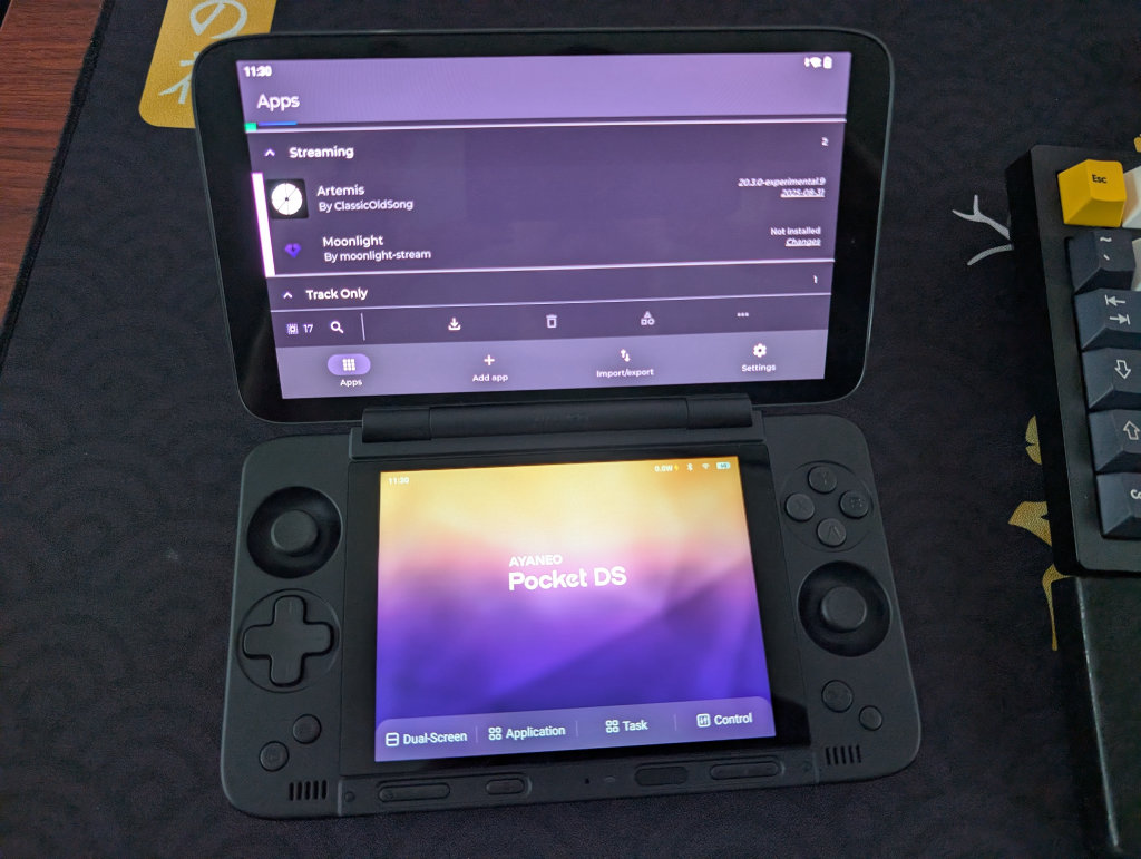 Artemis on Pocket DS