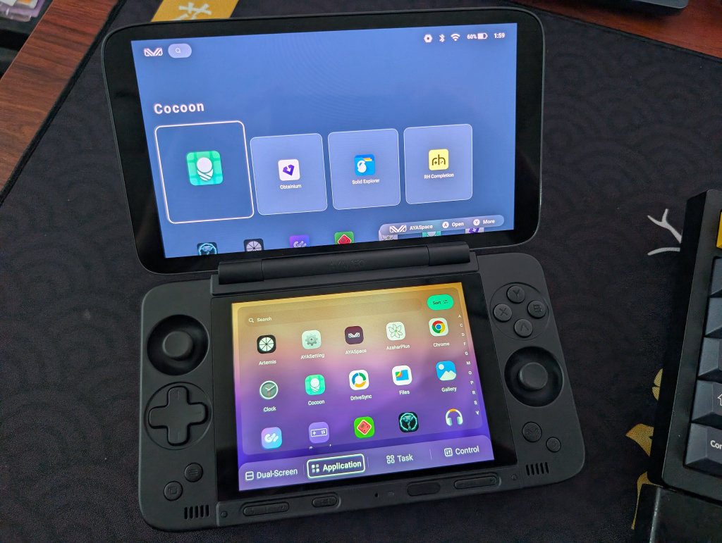 AYANEO Menu - Application