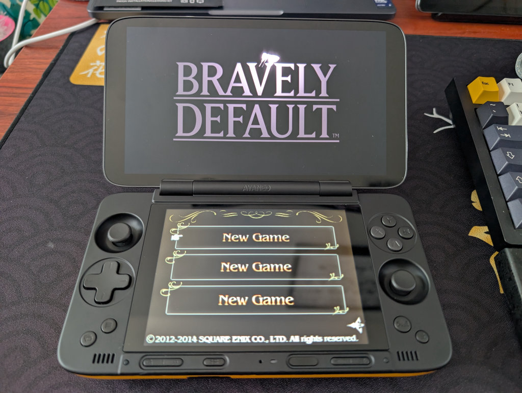 Bravely Default via Azahar Plus