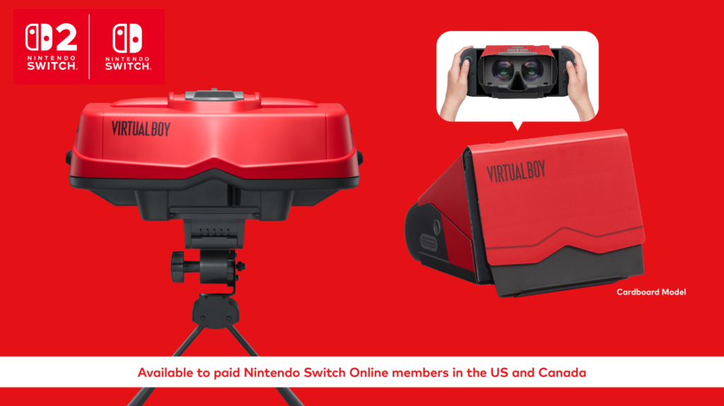 virtual boy realistic and cardboard