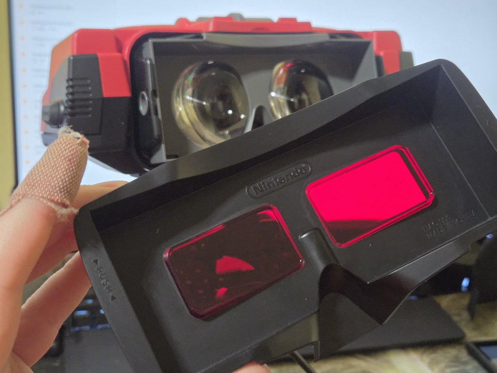Nintendo Virtual Boy - Red Filter Removal