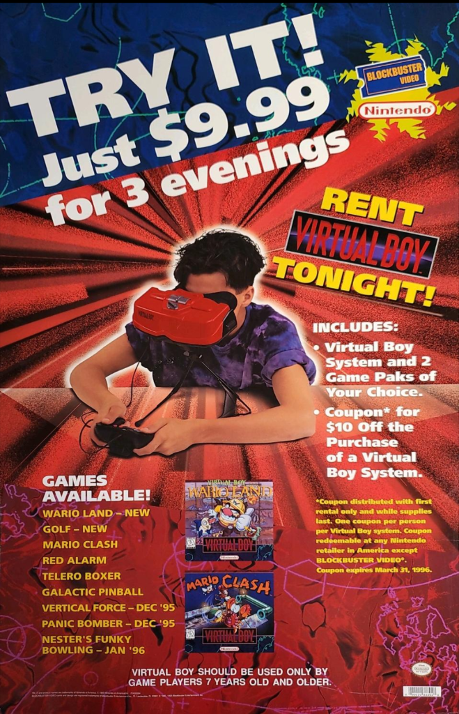 virtual boy poster