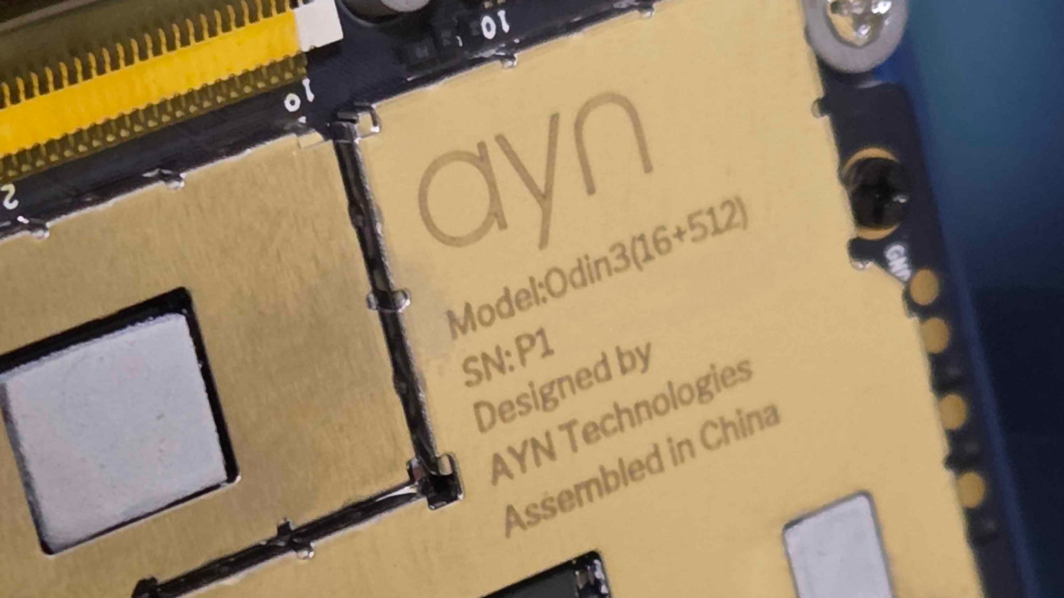 AYN Odin 3 SoC and RAM Heatsinks | Retro Handhelds AYN Odin 3 SoC and RAM Heatsinks