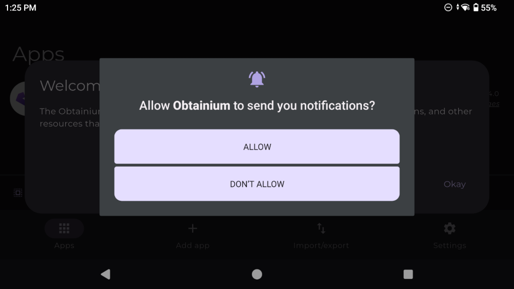 Allow-Obtainium-Notificationspng | Retro Handhelds Allow Obtainium Notifications