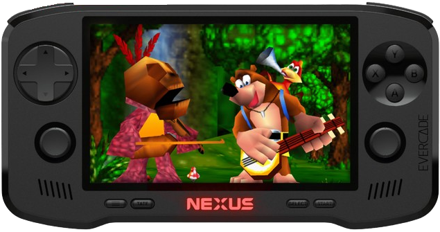 Evercade Nexus with Banjo-Kazooie Double Pack