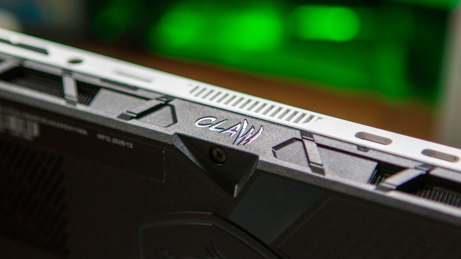 MSI Claw A8 Review - Claw Logo