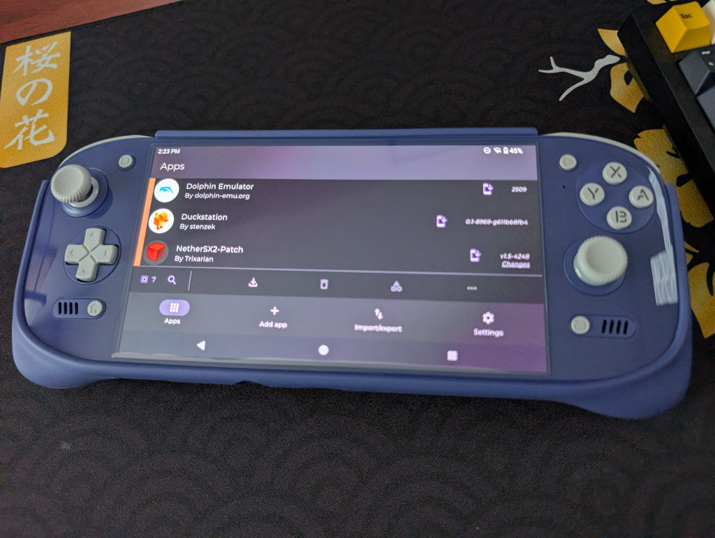 Obtainium on Odin 2 Portal