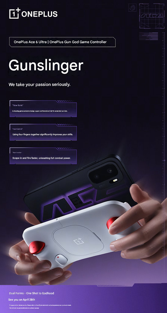 OnePlus Marksman Gaming Controller Promo