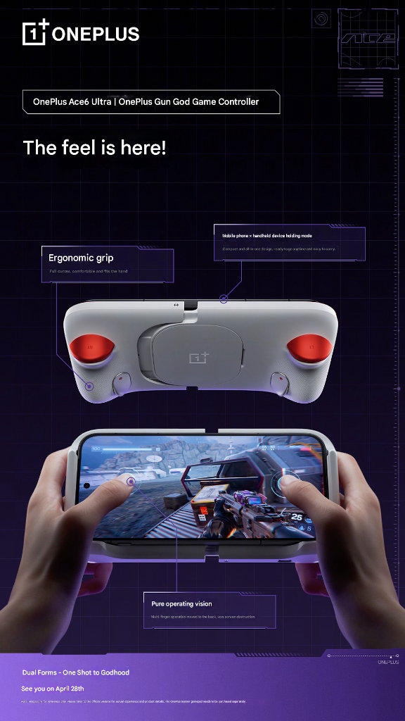 OnePlus Marksman Gaming Controller Promo