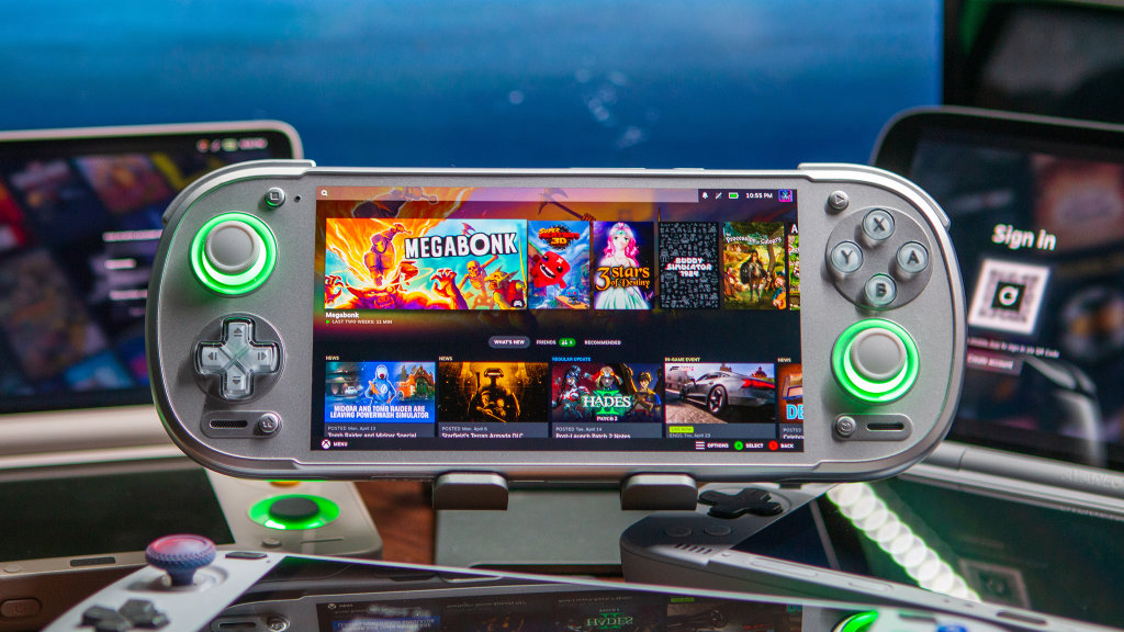 Steam on ROCKNIX on Retroid Pocket 6