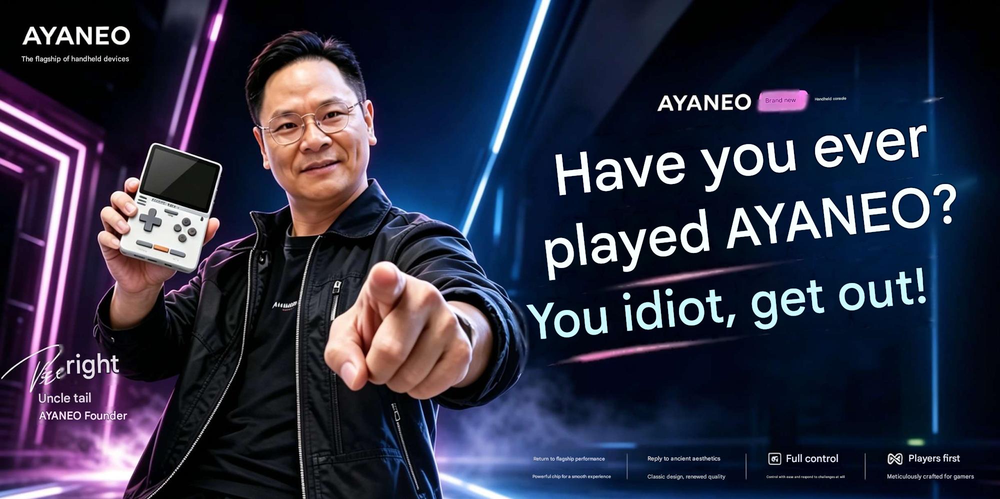 AYANEO BITWAVE Promo Banner - 2 - Translated | Retro Handhelds AYANEO BITWAVE Promo Banner - 2 - Translated