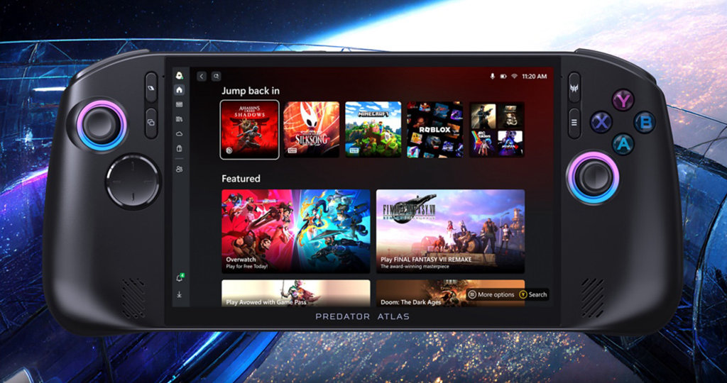 Acer Predator Atlas 8 - Xbox Launcher - 1 | Retro Handhelds Acer Predator Atlas 8 - Xbox Launcher - 1