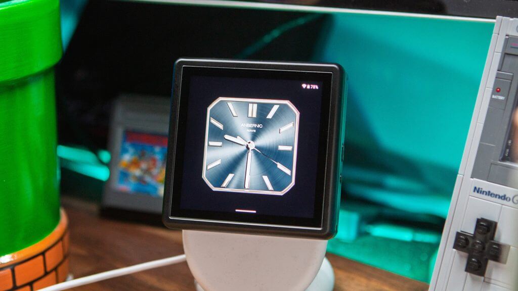 Anbernic RG Rotate - Lock Screen Clock