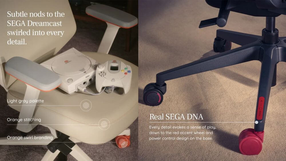 Branch Ergonomic Chair Pro SEGA Edition - Details