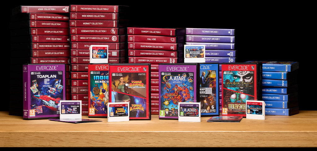 Evercade Cartridge Collection | Retro Handhelds Evercade Cartridge Collection
