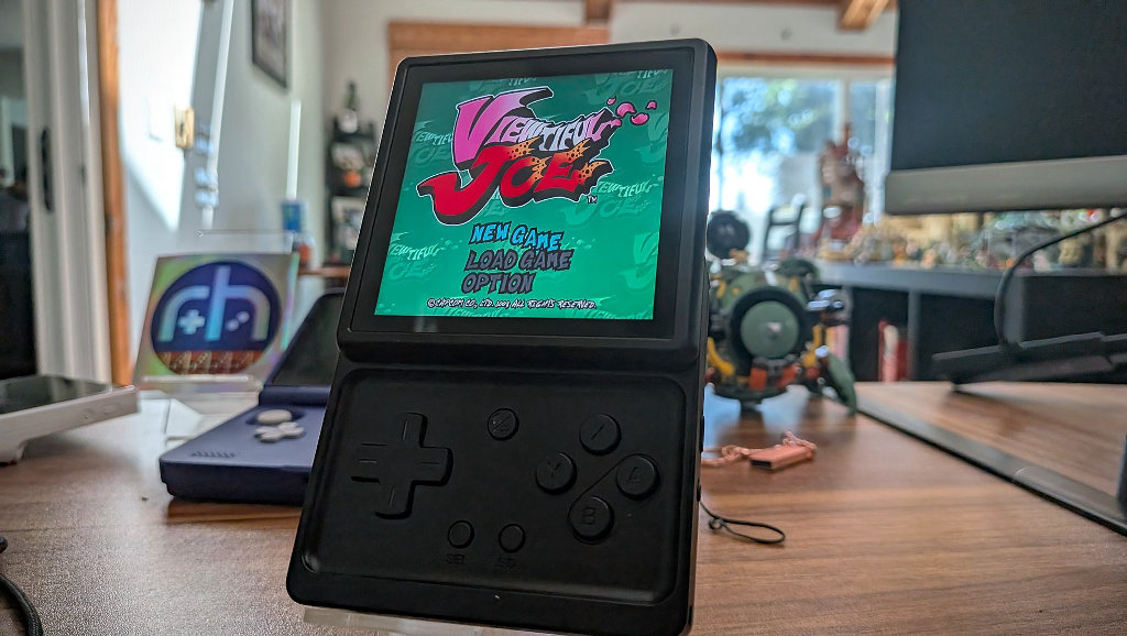 Anbernic_RG_Rotate_Viewtiful_Joe_Title_Screen