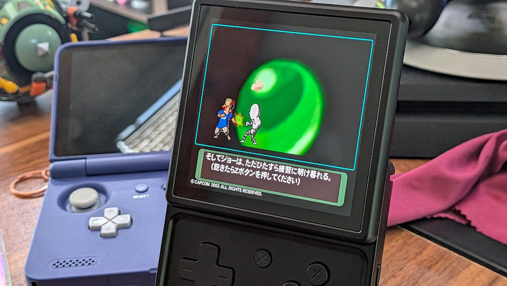 Anbernic_RG_Rotate_Viewtiful_Joe_Gameplay