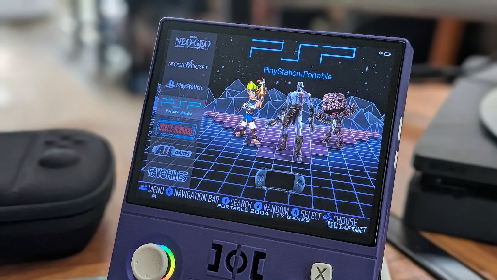 Game_Console_R36MAX2_PSP_EmuELEC | Retro Handhelds Game_Console_R36MAX2_PSP_EmuELEC