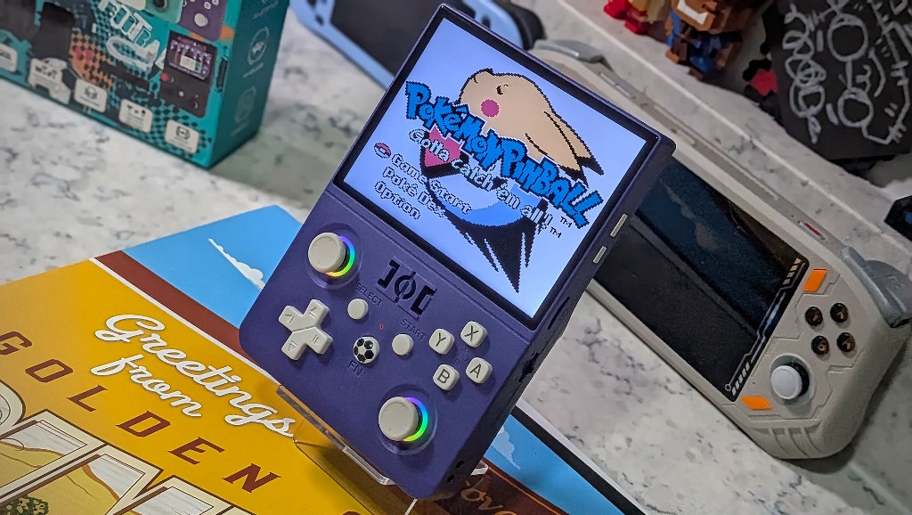 Game_Console_R36MAX2_Pokemon_Pinball2 | Retro Handhelds Game_Console_R36MAX2_Pokemon_Pinball2