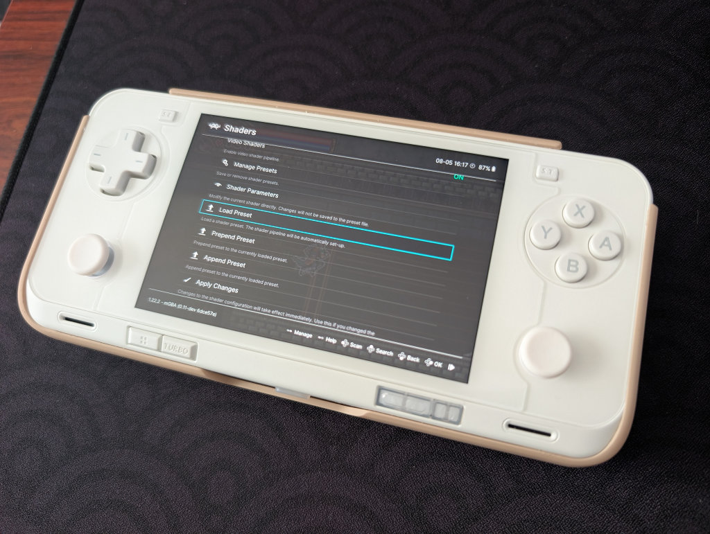 Shaders in Quick Menu