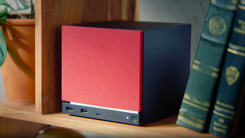 Steam Machine Promo Lifestyle - Bookshelf