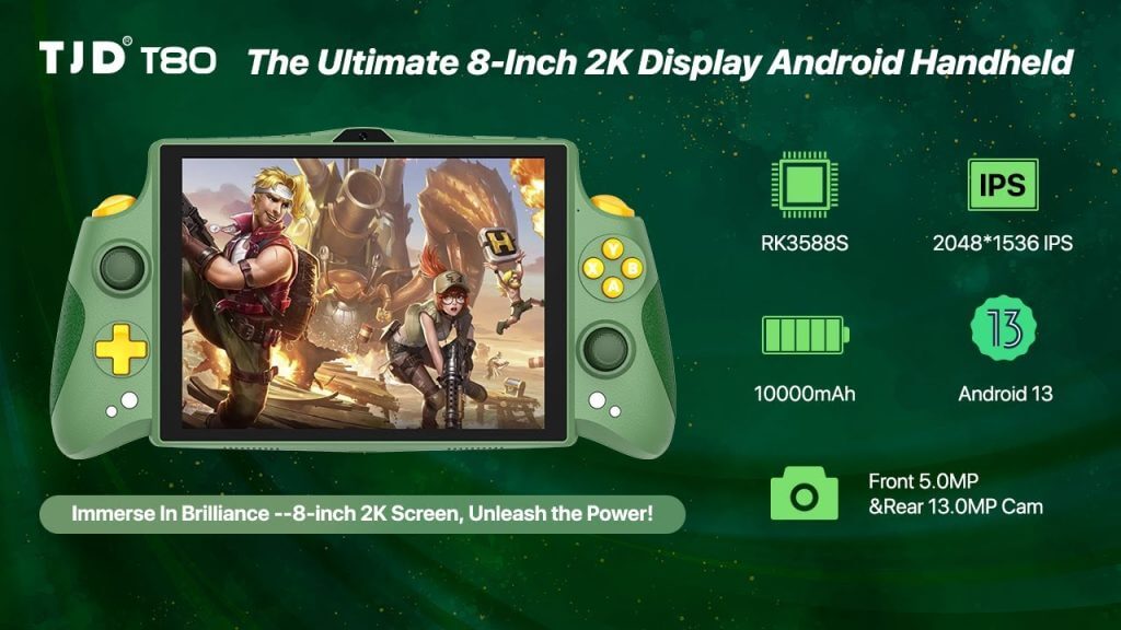 TJD T80 Overview | Retro Handhelds TJD T80 Overview