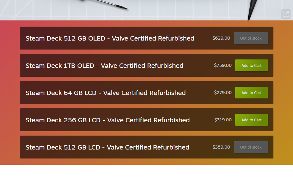 sd refurb price