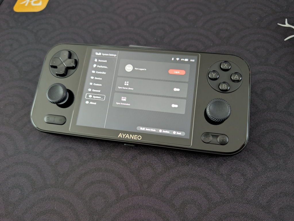 AYANEO-System-Settingsjpg | Retro Handhelds AYANEO System Settings