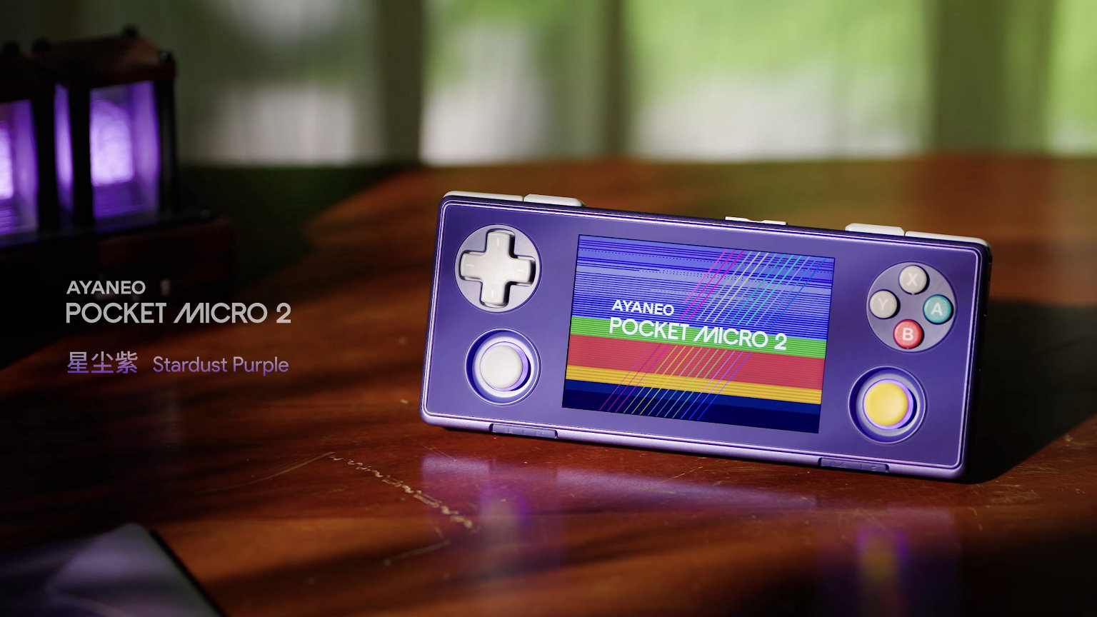 AYANEO Pocket MICRO 2 - Stardust Purple Lifestyle - 1