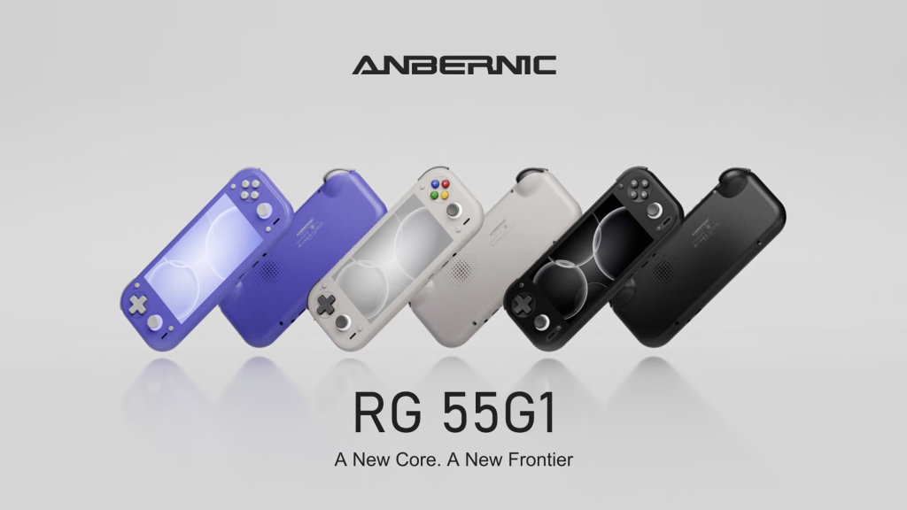 Anbernic RG 55G1 Color Options - Render