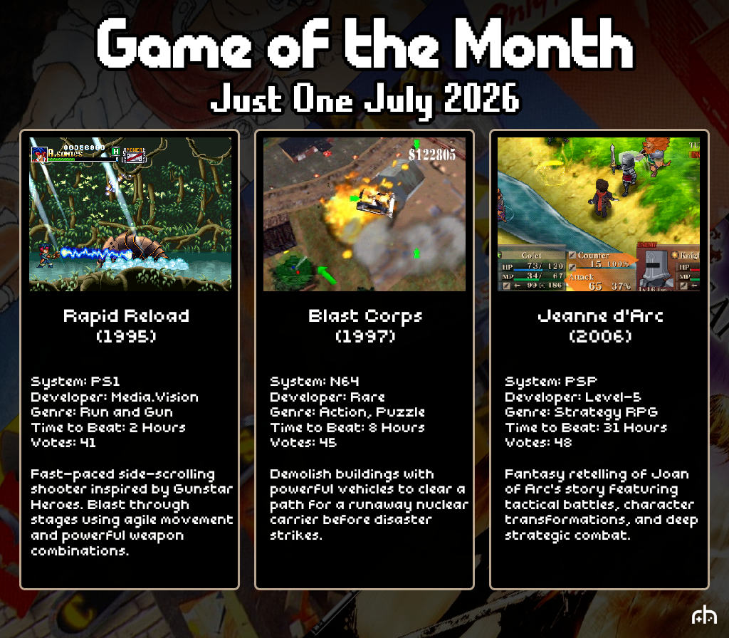 GOTM Just One July 2026