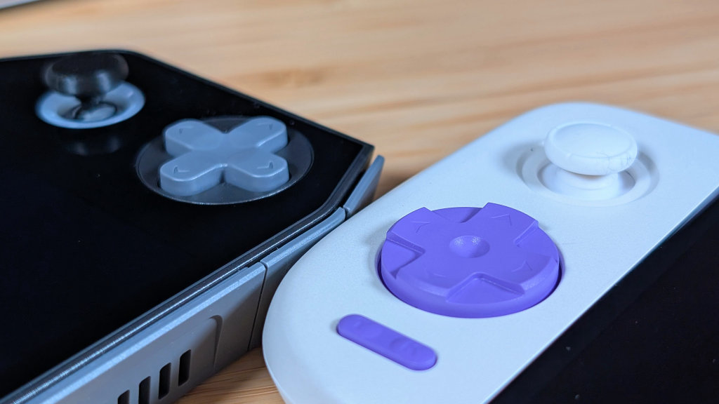 GAMEMT E3 Vigor and GAMEMT EX8 D-pad Comparison | Retro Handhelds GAMEMT E3 Vigor and GAMEMT EX8 D-pad Comparison