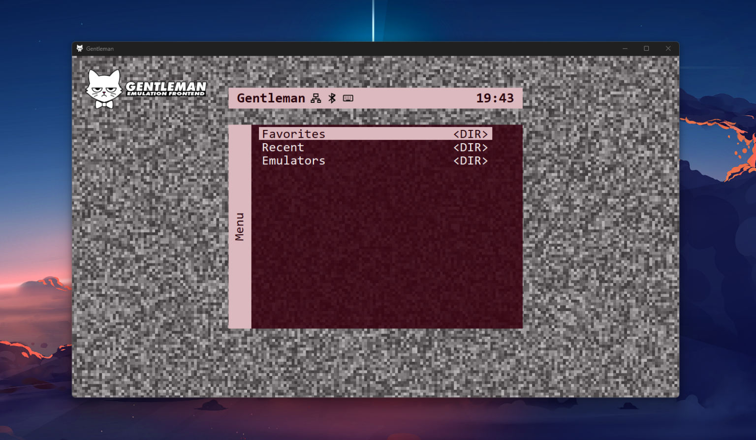 Gentleman MiSTer Frontend on Initial Launch | Retro Handhelds Gentleman MiSTer Frontend on Initial Launch