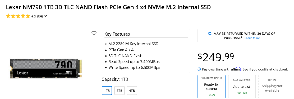 Micro_Center_NVME_Lexar_1TB | Retro Handhelds Micro_Center_NVME_Lexar_1TB