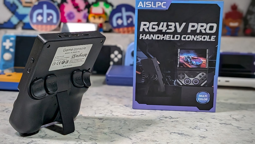 AISLPC_RG43V_Pro_Kickstand_w_box | Retro Handhelds AISLPC_RG43V_Pro_Kickstand_w_box