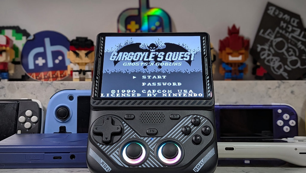 AISLPC_RG43V_Pro_Gargoyles_Quest_Close | Retro Handhelds AISLPC_RG43V_Pro_Gargoyles_Quest_Close